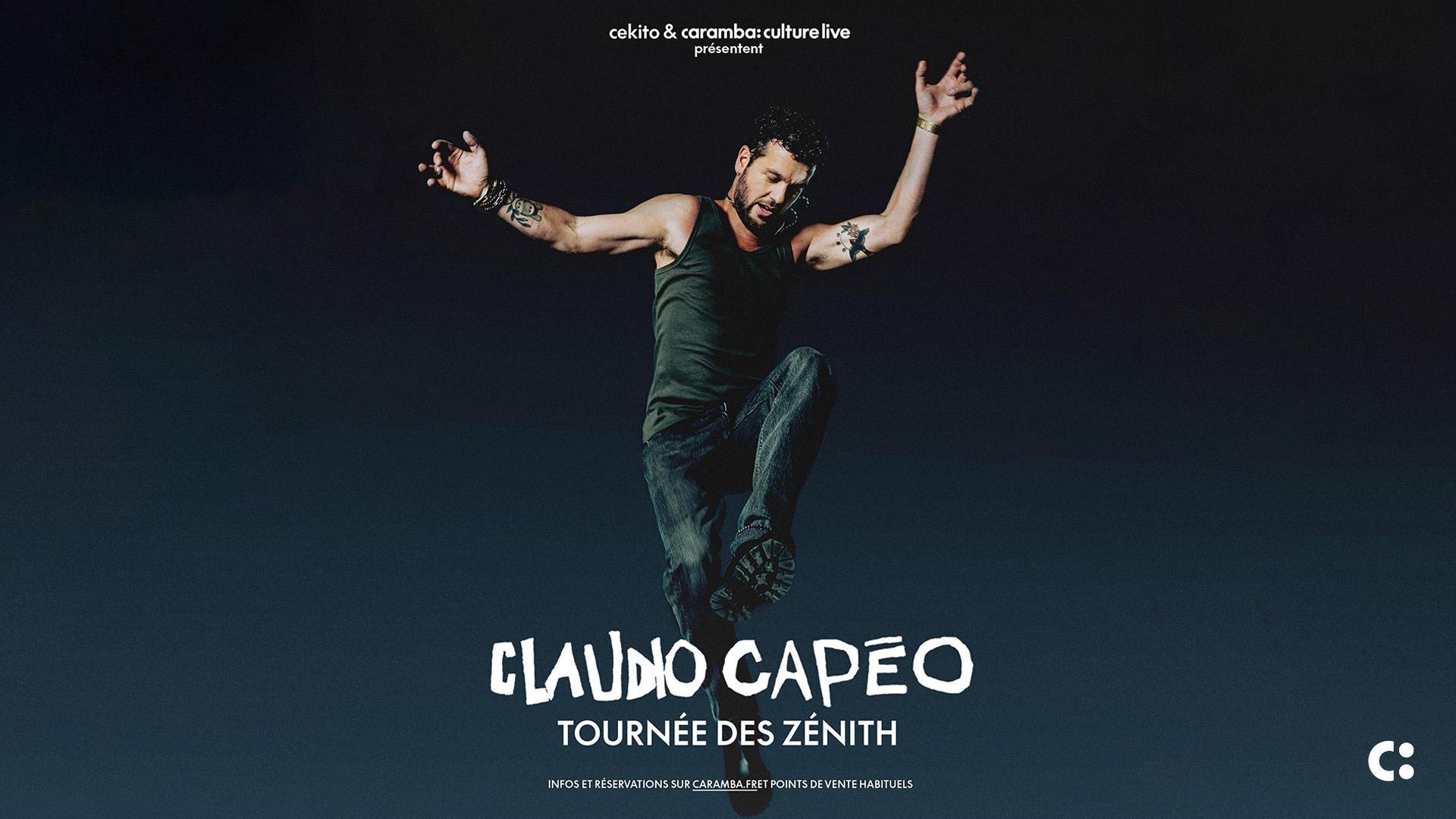 Claudio Capéo en concert au Zénith d'Orléans le Ven 5 fév
