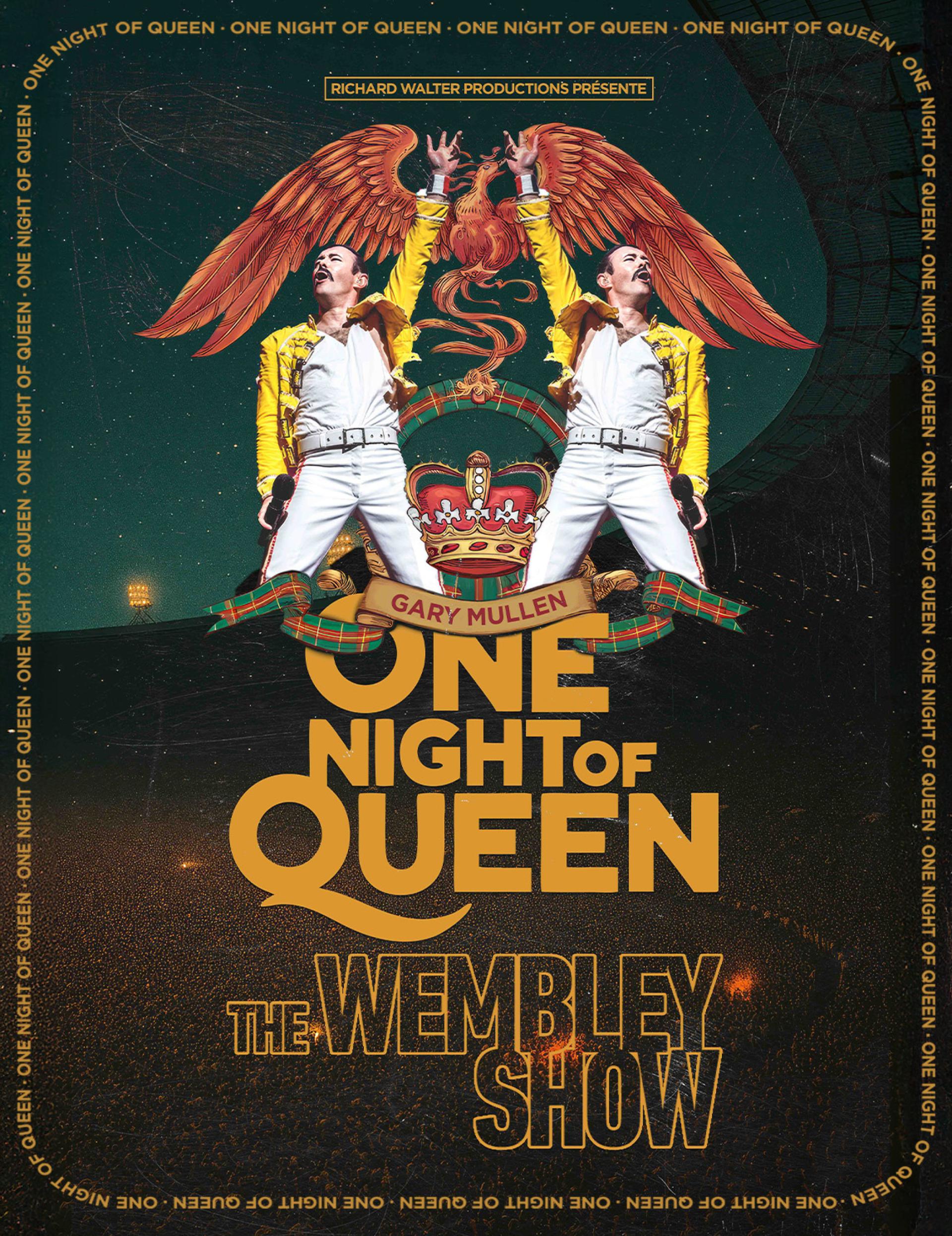 One Night of Queen en concert au Zénith d'Orléans le Mer 27 jan
