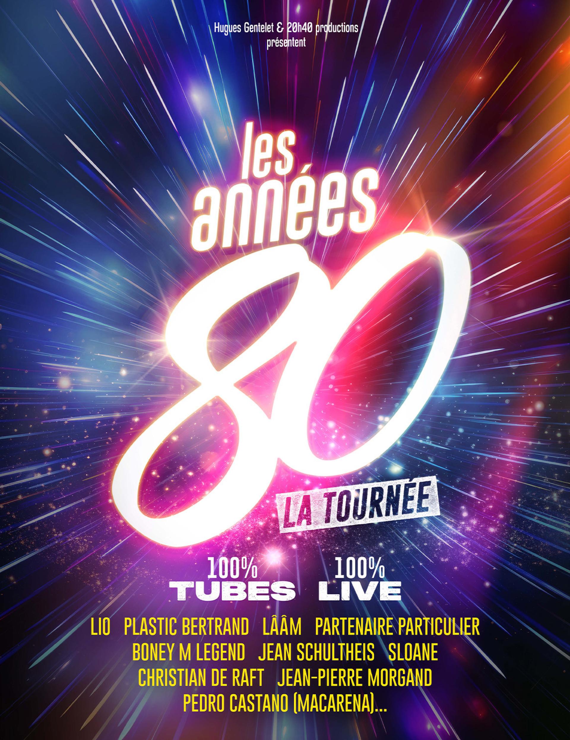 Les Années 80 en concert au Zénith d'Orléans le Ven 18 déc