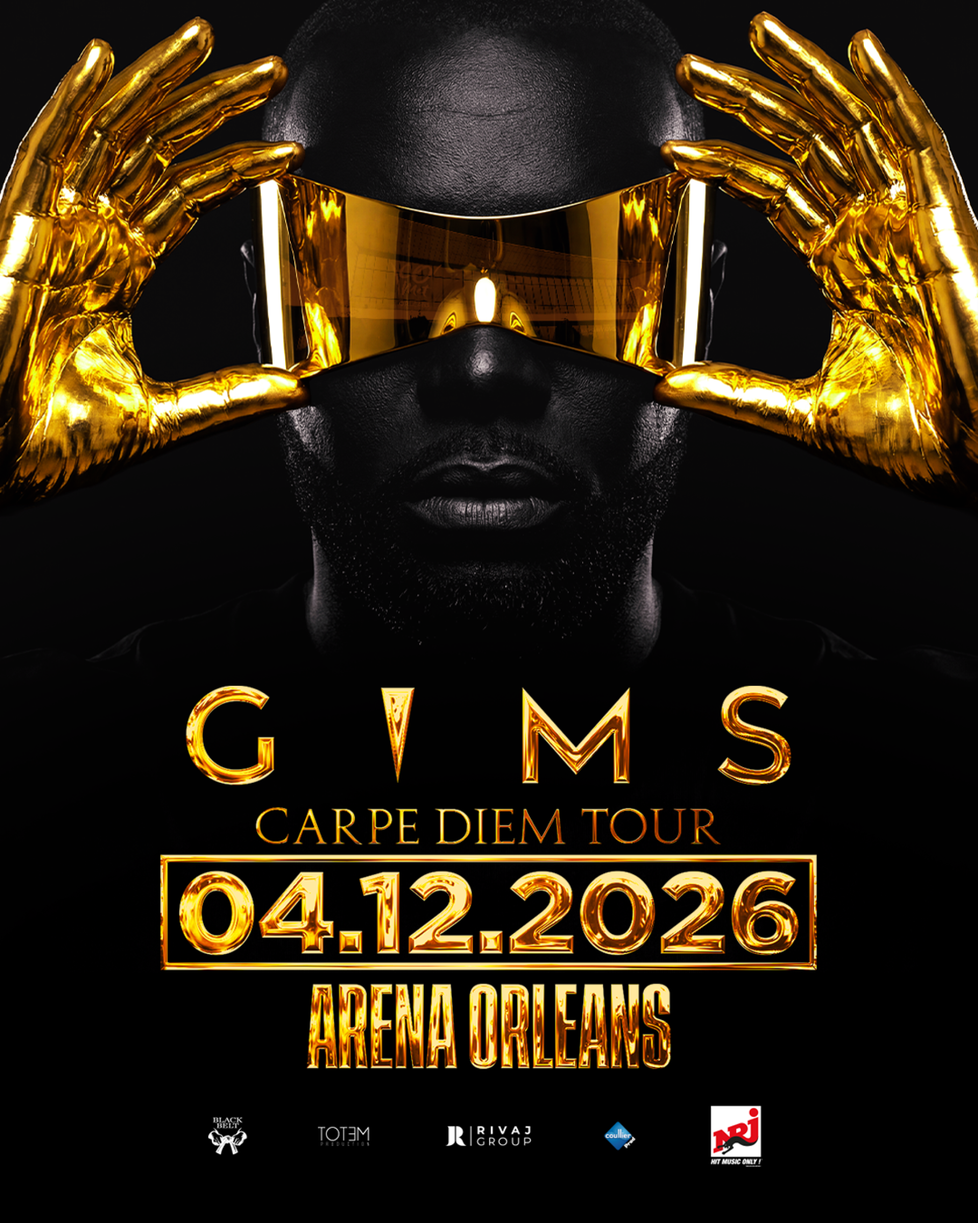 Gims en concert à l’Orléans Arena le Ven 4 déc